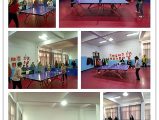 学院在全校教职工乒乓球比赛中获得佳绩